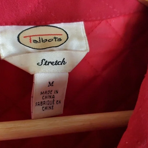 Talbots quilted jacket medium - Picture 4 of 5